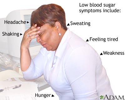 Low blood sugar symptoms Low blood sugar symptoms